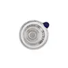 Glass Bowl Black Leaf Large 18.8 mm, Bowl Joint Size: 18.8, Color: Blue, 4 image
