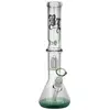 Bong Black Leaf Ice 4-Arm Percolator Sea Green