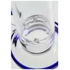Glass Bubbler Black Leaf with Turbine Disc, 2 image