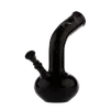 Sleek Black Glass Bong 22cm - A Touch of Elegance