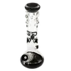 Grace Glass Bubbles Black Beaker Bong: Ultimate Smoking Experience, 2 image