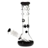 Grace Glass Bubbles Black Beaker Bong: Ultimate Smoking Experience, 3 image