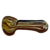 Colorful Borosilicate Glass Pipe with Kick Hole - Perfect for Every Smoker, Length: 8, Color: Pink, 2 image