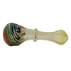 Artistic Glass Pipes with Large Bowls and Unique Designs, Color: White, 2 image