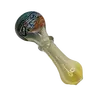 Artistic Glass Pipes with Large Bowls and Unique Designs, Color: White, 3 image