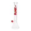 Boost Pro Glass Classic Beaker Bong, Цвет: красный