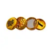 Best Buds Compact Aluminium Grinder - 4 Parts, Various Colors, Color: Orange, 5 image