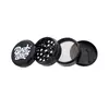 Best Buds Compact Aluminium Grinder - 4 Parts, Various Colors, Color: Black, 5 image