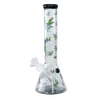Premium Leaffly Beaker Ice Bong by Black Leaf