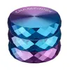 Champ High Duo-Color Metal Grinder 53mm – Stylish and Efficient, Color: Blue, 2 image