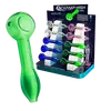 Champ High Glass Pipe: Durable and Stylish Smoking Accessory, Color: Green