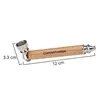 Champ High Wooden Metal Brown Pipe – Stylish and Durable Smoking Accessory, Color: Beige, 3 image