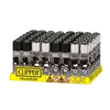 Clipper Party Skulls – прочная и стильная зажигалка с принтом черепов
