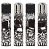 Clipper Party Skulls – прочная и стильная зажигалка с принтом черепов, изображение 2