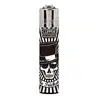 Clipper Party Skulls – прочная и стильная зажигалка с принтом черепов, изображение 3