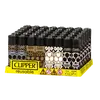 Skulls Lighters by Clipper: Ignite Your Style, Color: White