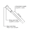 Glass Downstem Diffuser Extended 18.8 to 18.8 mm (various sizes), Downstem Length: 13.5, 2 image