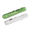 Трубка Gold Shotgun Pipe от Black Leaf – прочная и стильная, Длина: 15, Цвет: зелёный