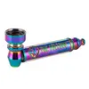 The Bulldog Metal Embossed Pipe Set Rainbow - Stylish and Durable Smoking Accessory, 2 image