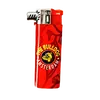 The Bulldog Windproof Soft Flame Lighter – Reliable and Stylish, Color: Red