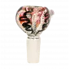 Amsterdam Oval Glass Bowl – Durable Borosilicate Bowls for 14.5mm/18.8mm Joints, Bowl Joint Size: 14.5