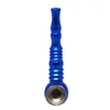 Aluminium Vortex Pipe - Stylish and Durable Smoking Accessory, Color: Blue, 3 image