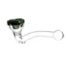 Amsterdam Glass Pipe 11cm – Stylish, Compact, and Smooth Airflow Control, Color: Black, 2 image