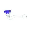 Amsterdam Glass Pipe 11cm – Stylish, Compact, and Smooth Airflow Control, Color: Blue, 2 image