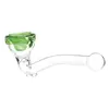 Amsterdam Glass Pipe 11cm – Stylish, Compact, and Smooth Airflow Control, Color: Green, 3 image