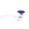 Amsterdam Glass Pipe 11cm – Stylish, Compact, and Smooth Airflow Control, Color: Blue, 3 image