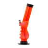 Amsterdam Grip Bong 32 см – прочный, стильный акриловый бонг, Разъём входа в бонг: 10, Цвет: красный, изображение 3