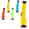 Amsterdam Grip Bong 32 см – прочный, стильный акриловый бонг, Разъём входа в бонг: 10, Цвет: оранжевый