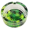 Sturdy Glass Ashtray with Unique and Vibrant Designs, Color: Green, 3 image