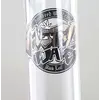 Охлаждающая тяга с бонгом Black Leaf metal wave piston, изображение 4