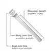 Glass Downstem Diffuser Shorted 18.8 to 14.5 mm (various sizes), Bong Joint Size: 14.5, Downstem Length: 7.5, 3 image