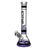 Бонг Grace Glass Striped Series Purple с держателем для льда — 42 см, изображение 4