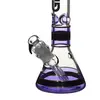 Бонг Grace Glass Striped Series Purple с держателем для льда — 42 см, изображение 6