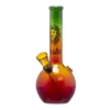 Rasta Glass Бонг 16 см – стильный и компактный бонг из стекла