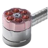 Revolver Six Shooter Pipe with Built-In Grinder, 3 image
