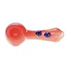 Compact Sherlock Glass Pipe for Smooth Smoking, Color: Orange, 4 image