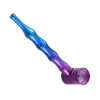 Stylish and Durable Metal Smoking Pipe in Vibrant Colors, Color: Purple, 2 image