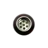 Durable Polyamide Chillum with Customizable Screens for Smooth Hits, Screen Shape: Mesh, Color: Multicolored, 2 image