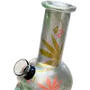 Skull-Shaped Mini Glass Bong 15cm: Compact and Stylish, 2 image