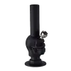 Силиконовый бонг в форме черепа от Champ High, Цвет: чёрный, изображение 2