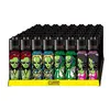 Зажигалка Clipper Alien с уникальным дизайном и сменным кремнем, Цвет: красный, изображение 3