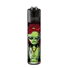 Зажигалка Clipper Alien с уникальным дизайном и сменным кремнем, Цвет: красный, изображение 2