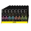 Зажигалка Clipper Classic Leaves с регулируемым пламенем, Цвет: фуксия, изображение 3