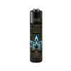Зажигалка Clipper Classic Leaves с регулируемым пламенем, Цвет: голубой, изображение 2