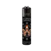 Зажигалка Clipper Classic Leaves с регулируемым пламенем, Цвет: оранжевый, изображение 2