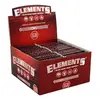 Elements Red Connoisseur Hemp Rolling Papers with Tips, 3 image